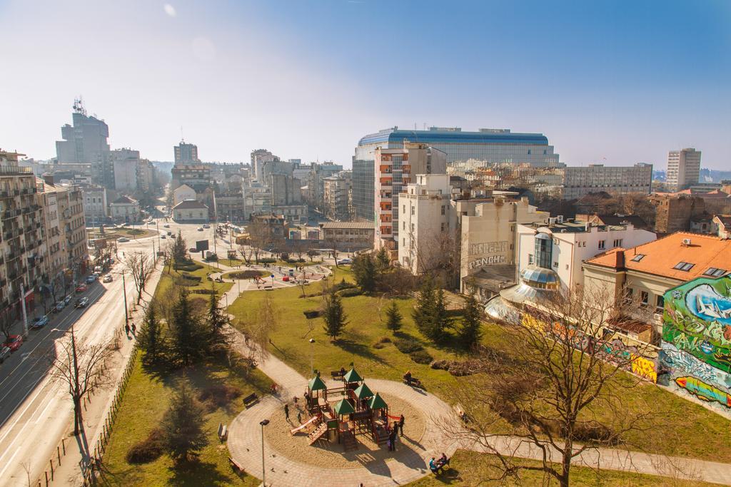 Apartment Slavia District Belgrad Oda fotoğraf